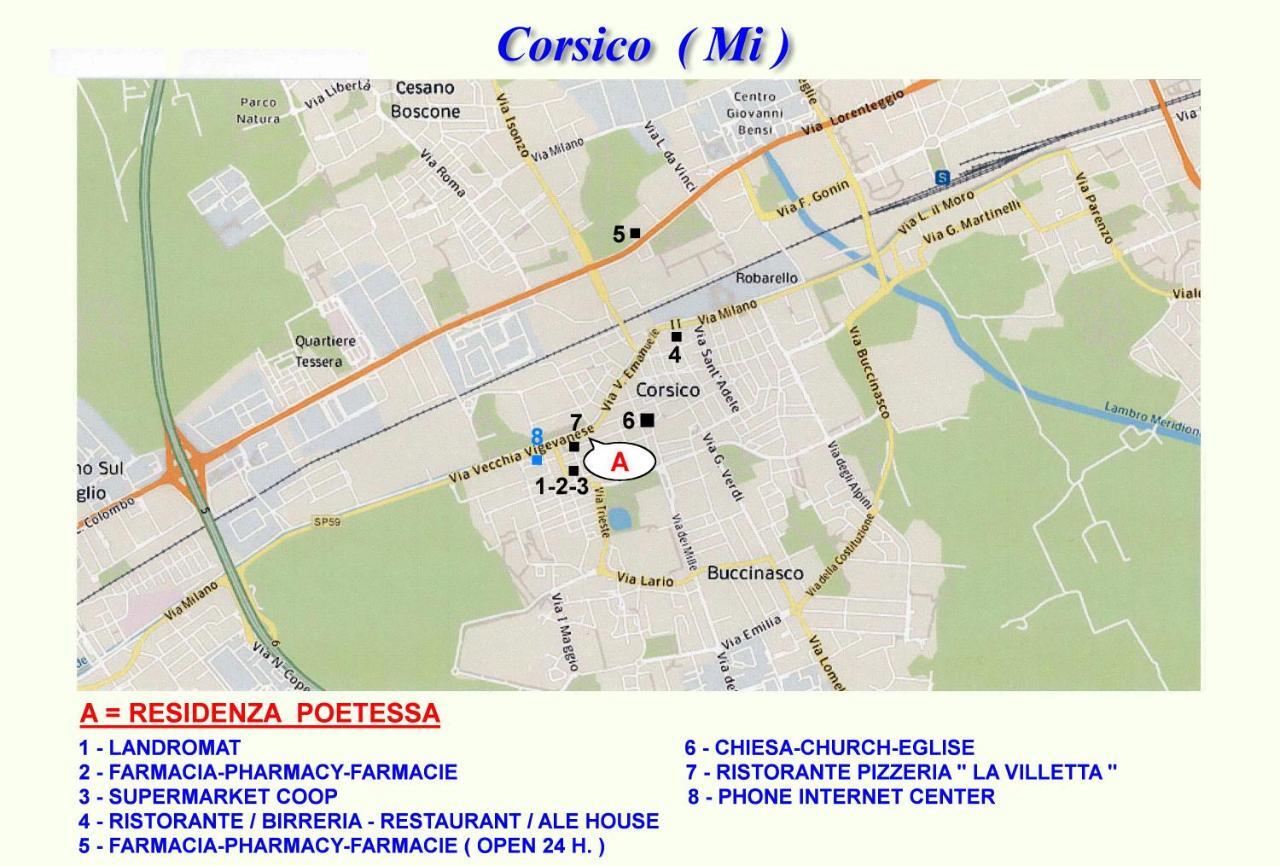 Le Residenze Della Poetessa Apartment Corsico Exterior photo